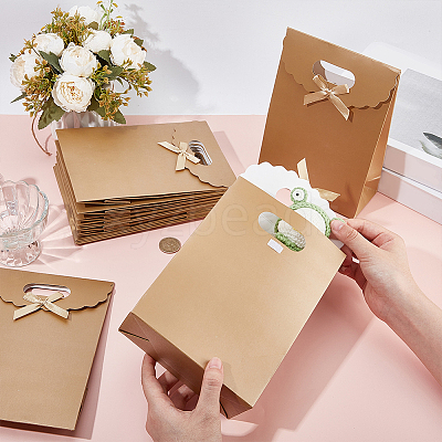 Rectangle Paper Gift Bags CARB-WH0017-14A-02-1