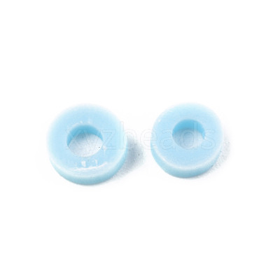 Handmade Polymer Clay Beads CLAY-Q251-8.0mm-101-1