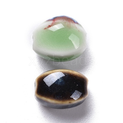 Handmade Porcelain Beads PORC-S498-07-1