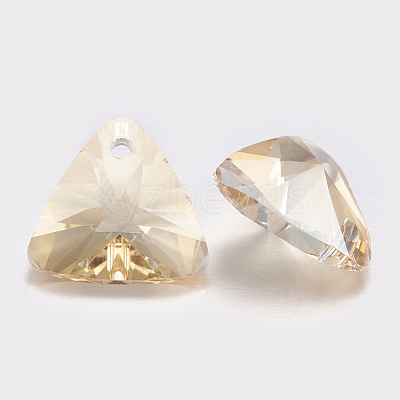 Faceted Glass Rhinestone Charms RGLA-F050-A-001GS-1
