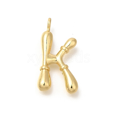 Rack Plating Brass Pendants KK-I722-08G-K-1