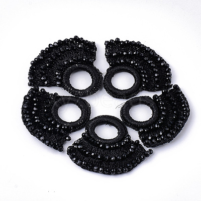 Glass Woven Pendants FIND-T039-02D-1