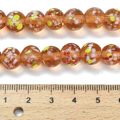 Handmade Lampwork Beads Strands LAMP-H071-01C-05-1