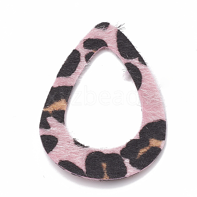 Imitation Leather Big Pendants FIND-N001-09B-1