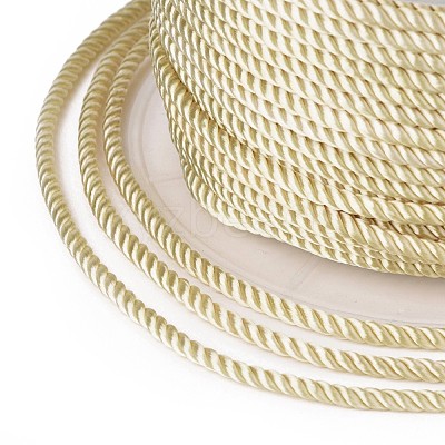 Polyester Milan Cord for DIY Jewelry Craft Making OCOR-F011-D08-1