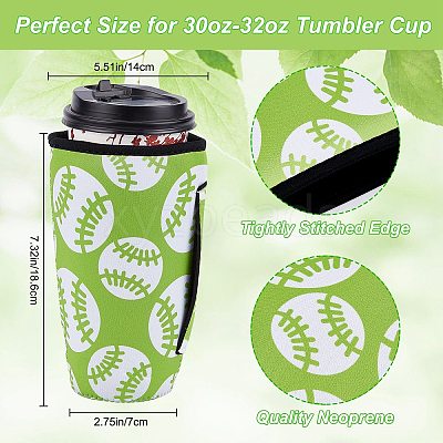 Buy Wholesale China Washable Cup Sleeve Reusable Neoprene Cup