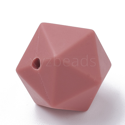 Food Grade Eco-Friendly Silicone Focal Beads SIL-T048-14mm-50-1