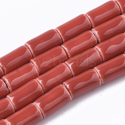Handmade Porcelain Beads X-PORC-S498-14C-1