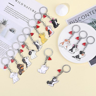 Animal Theme Alloy Keychain KEYC-SZC0007-01L-1