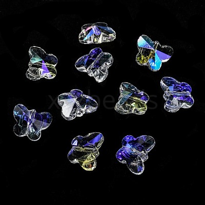 Transparent Glass Beads GLAA-P037-02-38-1