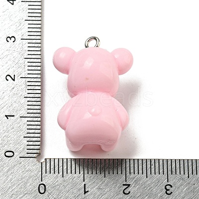 10Pcs Opaque Resin Pendants RESI-H160-01P-03-1
