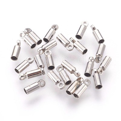 Brass Cord Ends KK-F768-04P-1