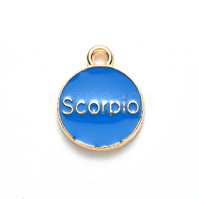 Alloy Enamel Pendants LS-ENAM-S124-01A-02L-1