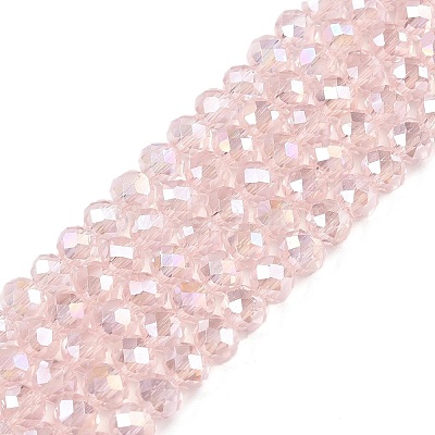 Electroplate Glass Beads Strands LS-EGLA-A044-T3mm-B22-1
