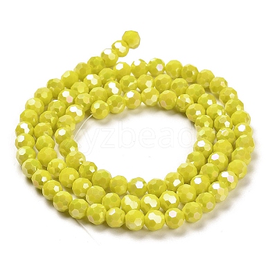 Opaque Glass Beads Stands EGLA-A035-P6mm-B04-1