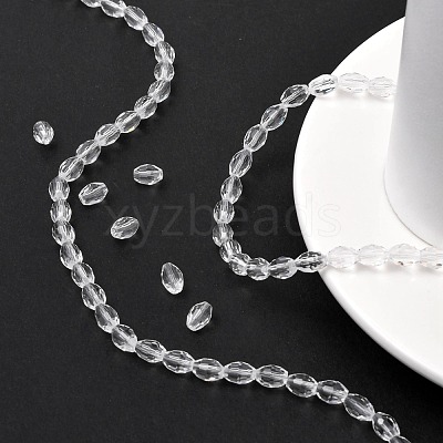 Glass Beads Strands GC893Y-14-1