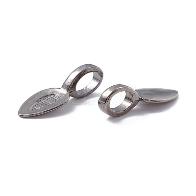 Tibetan Style Alloy Glue-on Flat Pad Bails TIBEP-AB3348Y-B-1