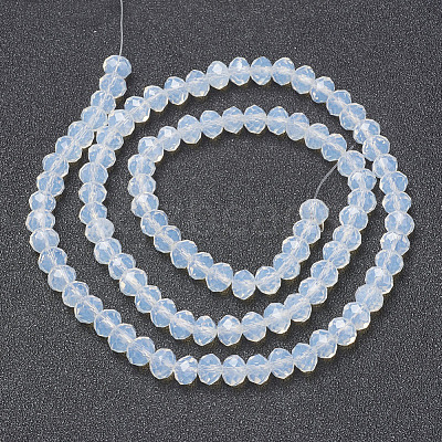 Glass Beads Strands EGLA-A034-J3mm-D06-1