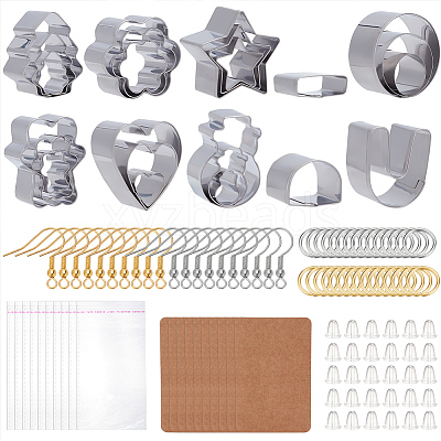 DIY Christmas Earring Making Finding Kit DIY-WH0387-96-1