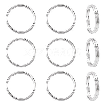 925 Sterling Silver Split Jump Rings STER-TA0001-48A-1