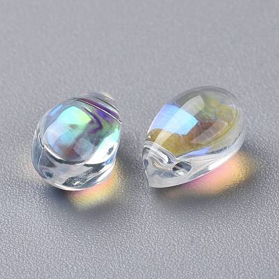 Transparent Glass Beads X-GGLA-M004-05A-1