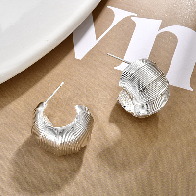 Brass Stud Earrings for Women FS-WGBBFC6-04-1
