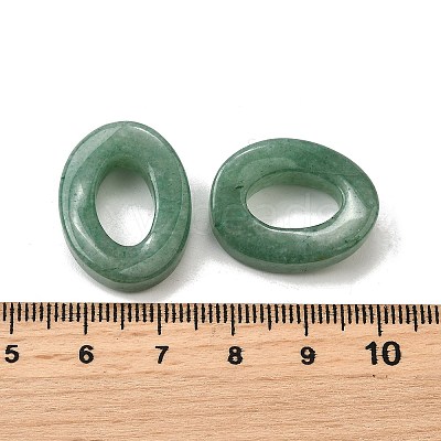 Natural Green Aventurine Pendants G-Z082-01C-1