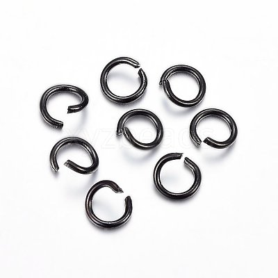 Ion Plating(IP) 304 Stainless Steel Open Jump Rings STAS-H467-03B-4mm-1