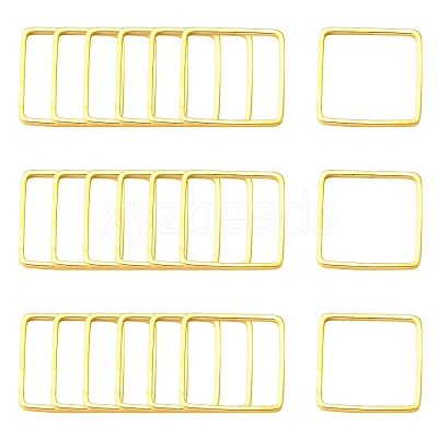 Square Brass Linking Rings EC03010mm-G-1