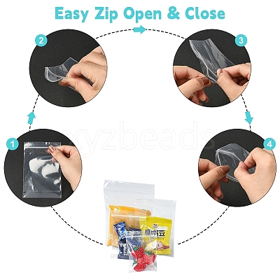 Plastic Resealable Packaging Bags OPP-YW0001-04A-1
