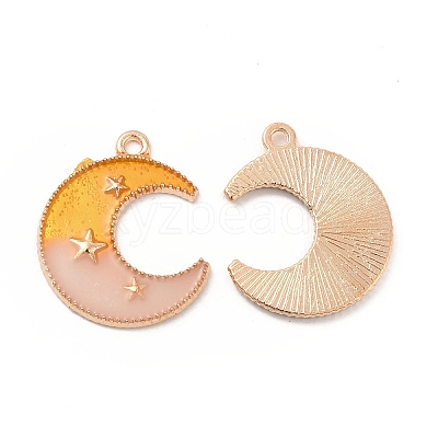 Alloy Pendants X-ENAM-M052-03G-1