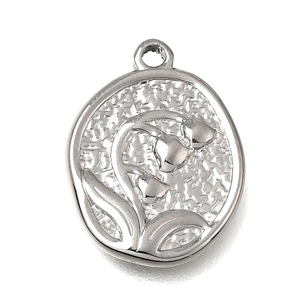 304 Stainless Steel Pendants STAS-K322-26D-P-1