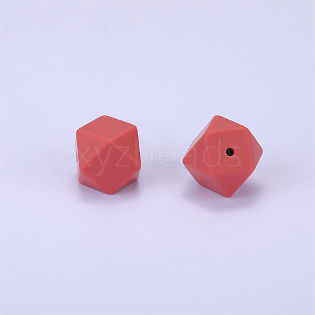 Hexagonal Silicone Beads SI-JX0020A-94-1