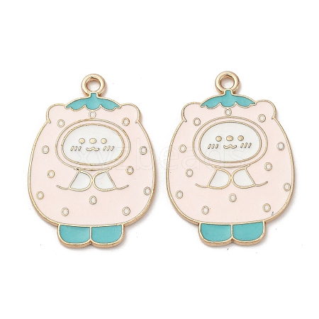 Alloy Enamel Pendants LS-STAS-I354-02KCG-02-1