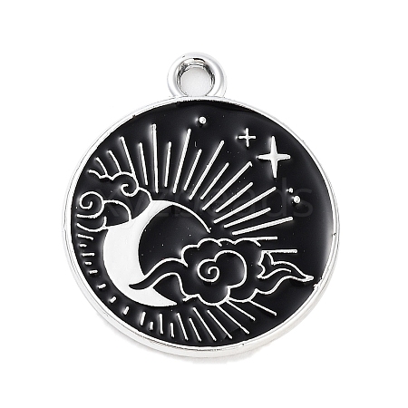 Alloy Enamel Pendants FIND-B036-01B-1