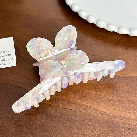 Bowknot Cellulose Acetate Claw Hair Clips PW-WG3BDCD-05-1