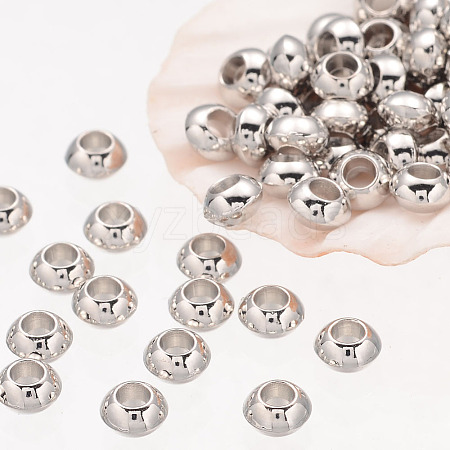 Rondelle Tibetan Silver Spacer Beads LS-X-AB937-NF-1