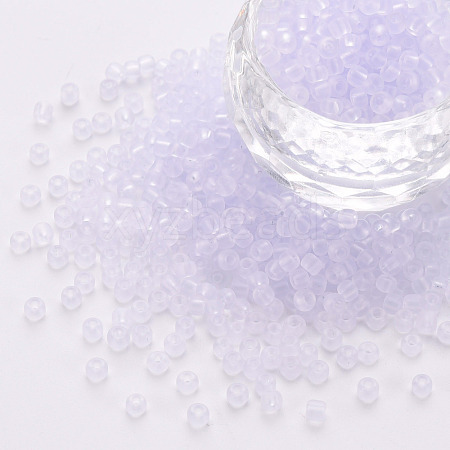 8/0 Transparent Glass Seed Beads SEED-S048-H-012-1