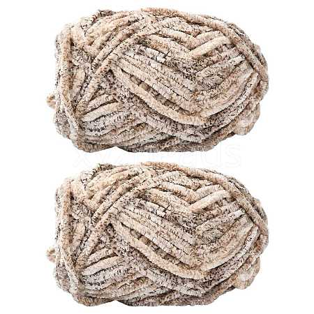 Super Bulky Chenille Polyester Yarn YCOR-FZC0001-01D-1