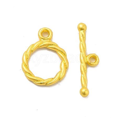 Rack Plating Alloy Toggle Clasps FIND-I034-05MG-1