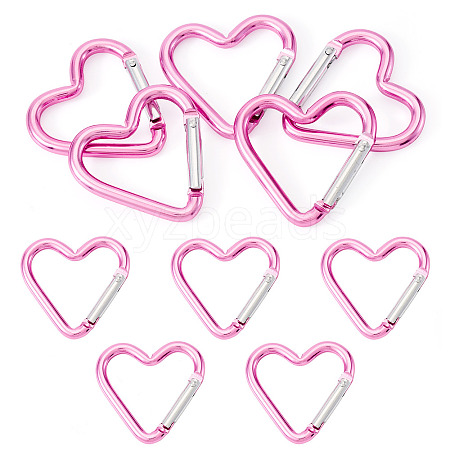 5Pcs Zinc Alloy Spring Gate Rings FIND-TA0009-73M-1