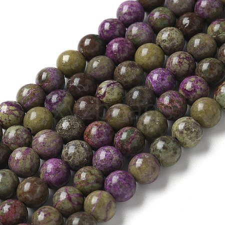 Natural Sugilite Beads Strands G-C168-A01-02-1