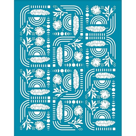 Silk Screen Printing Stencil DIY-WH0341-163-1