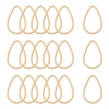 Smooth Surface Alloy Linking Rings LS-X-PALLOY-S117-166B-1