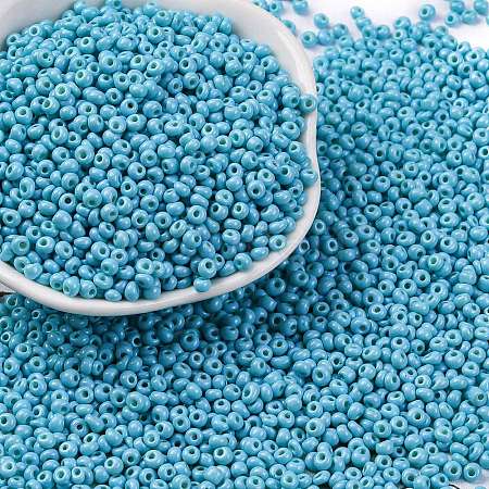 8/0 Baking Paint Glass Seed Beads SEED-M012-02A-46-1