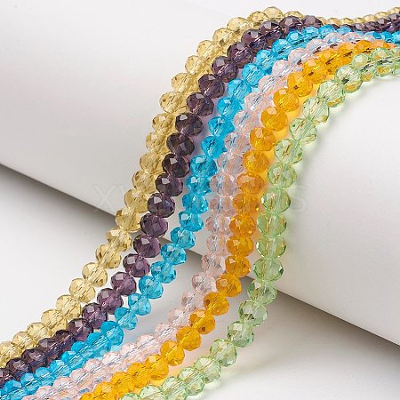 Glass Beads Strands EGLA-A044-T3mm-D-M-1