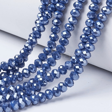 Electroplate Glass Beads Strands LS-EGLA-A034-P2mm-A05-1