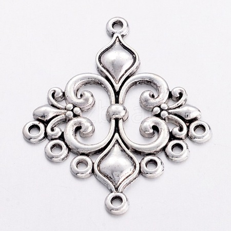 Tibetan Style Alloy Chandelier Component Links EA9734Y-NF-1