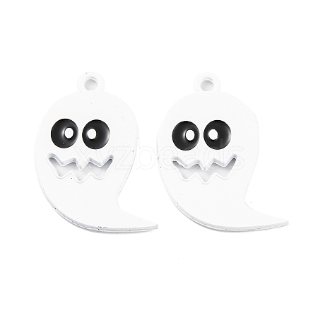 Halloween Theme Rack Plating Alloy Pendants X-FIND-M020-01C-EB-1