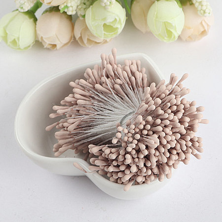 Plastic Artificial Matte Flower Core PW-WG40922-05-1